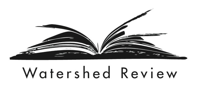 watershed review logo with open book